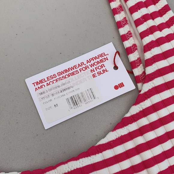 Solid & Striped Elle Ribbed Bikini Top - Picture 4 of 7